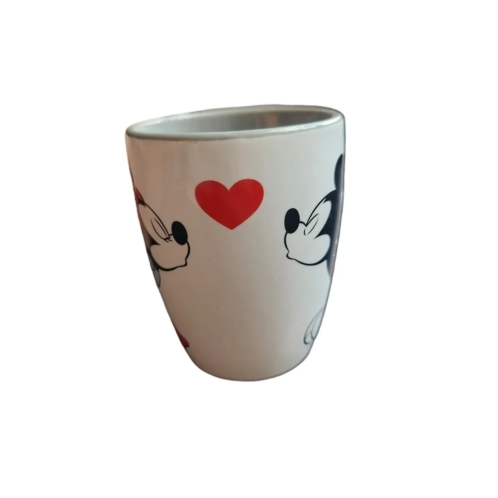 Mickey and Minnie Disney ceramic espresso cup